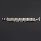 Textured Squares Bracelet