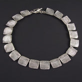 Textured Squares Necklace