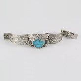 Turquoise Face Bracelet