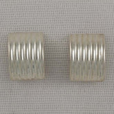Lined Convex Earrings