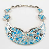 Sea Art Stone Necklace