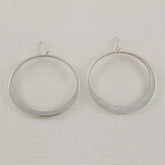 Flat Silver Rings