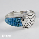 Fish Bracelet Mexican Sterling Silver