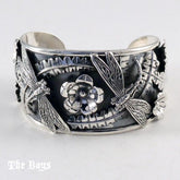 Dragonfly Bracelet Mexican Sterling Silver