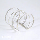 Hammered Bracelet Mexican Sterling Silver