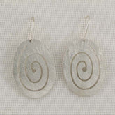 Brushed Oval Spirals