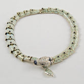 Silver Snake Necklace