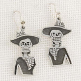 Skeleton Plain Earrings