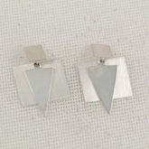 Square & Triangle Earrings