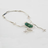 Frog Stone Necklace