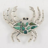 Crab with Malaquite Stones