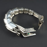 Shrimp Bracelet Mexican Sterling Silver