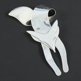 Fox Plain Brooch
