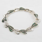 Silver & Stone Leaves