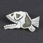 Piranha Plain Brooch