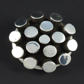 Silver Plain Brooch
