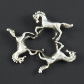3 Horses Plain Pendant