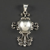 Cross Plain Pendant