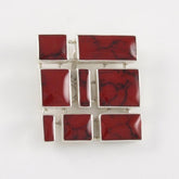 Coral Square Pendant