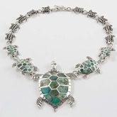 Turtle Stone Necklace