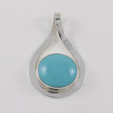 Turquoise Round Pendant