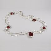 Chain with Coral Stones