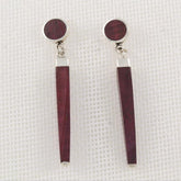 Wooden Bars Earrings