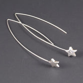 Star Plain Earrings