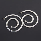 Spiral Plain Earrings