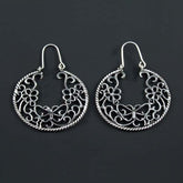 Butterfly & Flowers Earrings