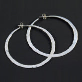 Hammered Silver Rings