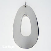 Oval Plain Pendant Mexican Sterling Silver