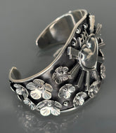 Heart Flower Bracelet