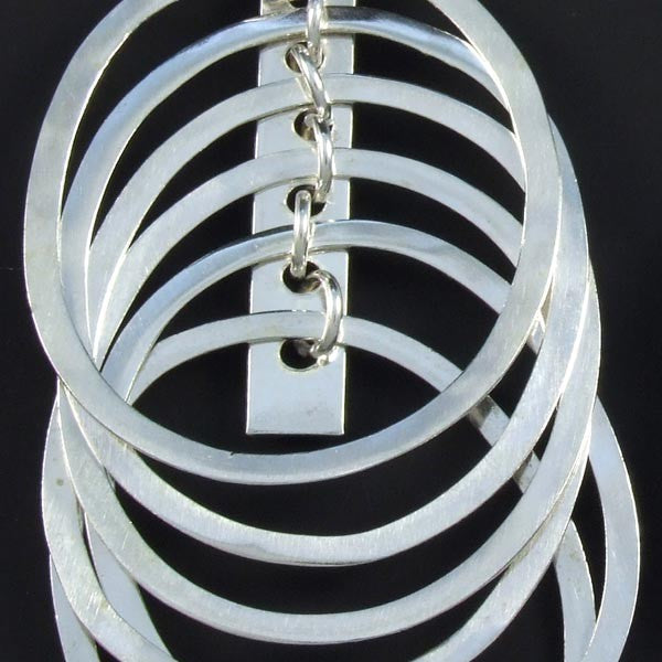 6 Ovals Plain Earrings