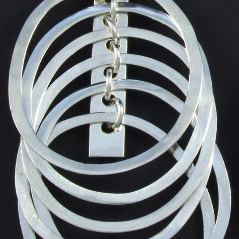 6 Ovals Plain Earrings