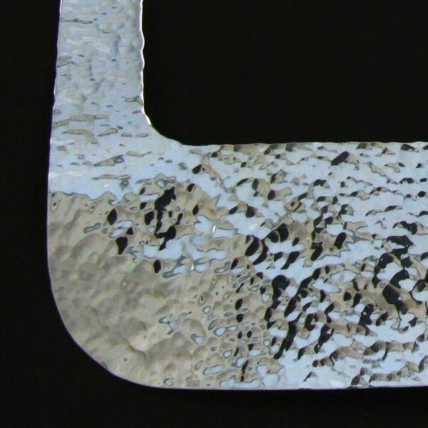 Hammered Square Earrings