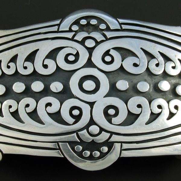 Silver Buckle Belt