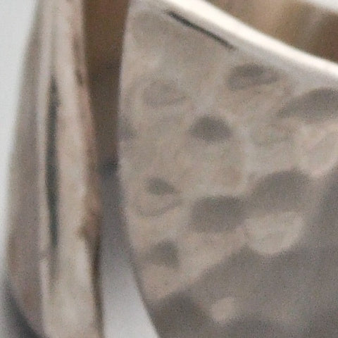 Hammered Open Ring