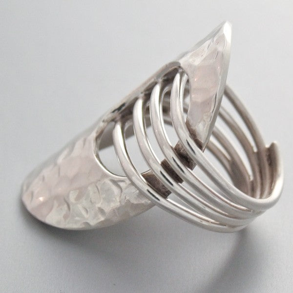 Hammered with circles