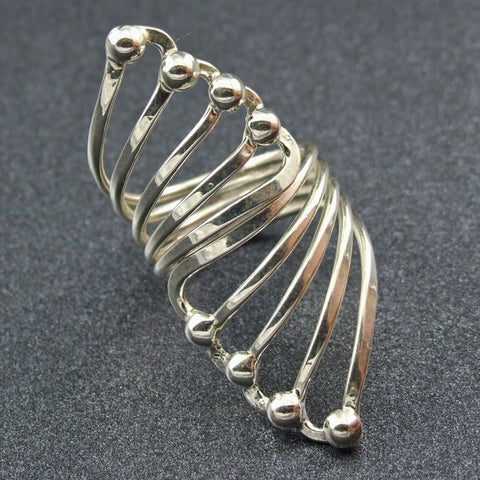 Elegant Plain Ring Mexican Sterling Silver