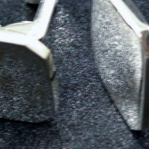 Square Silver Cufflinks