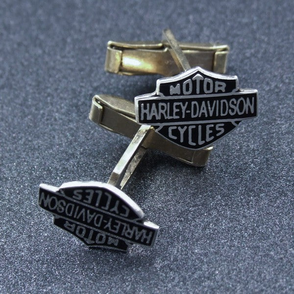 Harley Davidson Silver Cufflinks