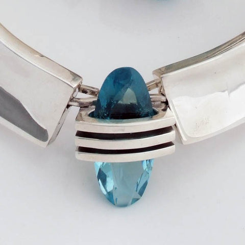 Silver Stoned Set