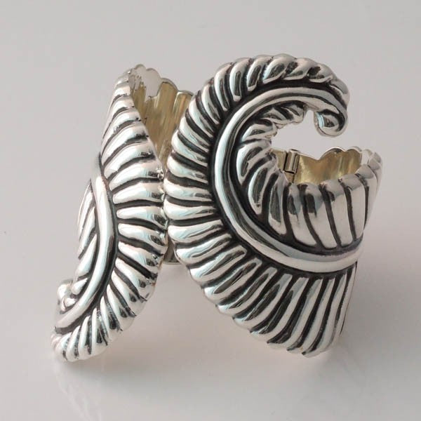 Silver Leaf Bracelet