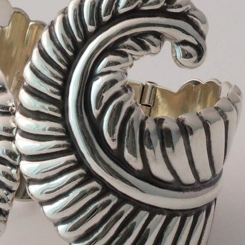 Silver Leaf Bracelet