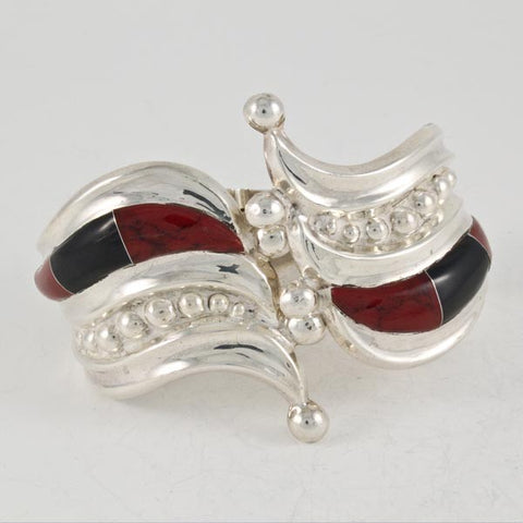 Coral & Onix Art Bracelet