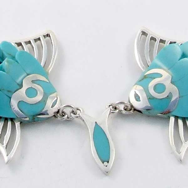 Turquoise and Silver Set