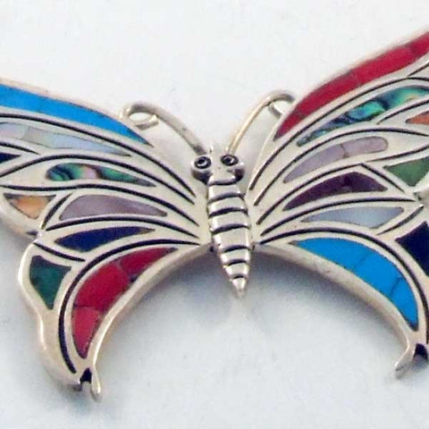 Silver and Stone Butterfly set