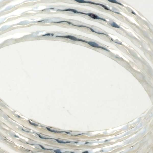 Hammered Spiral Ring