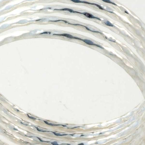Hammered Spiral Ring